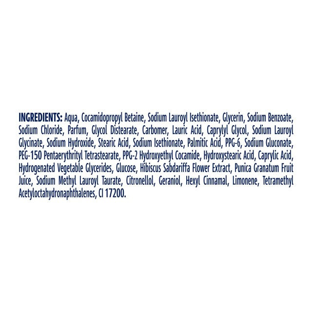 Dove body wash pomegranate and hibiscus 225ml - British product