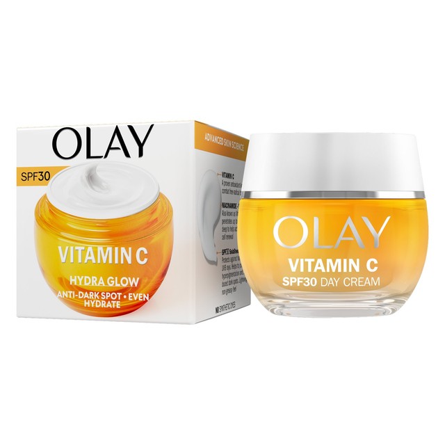 Olay Vitamin C Day Cream SPF 30 50ml, imported from the UK