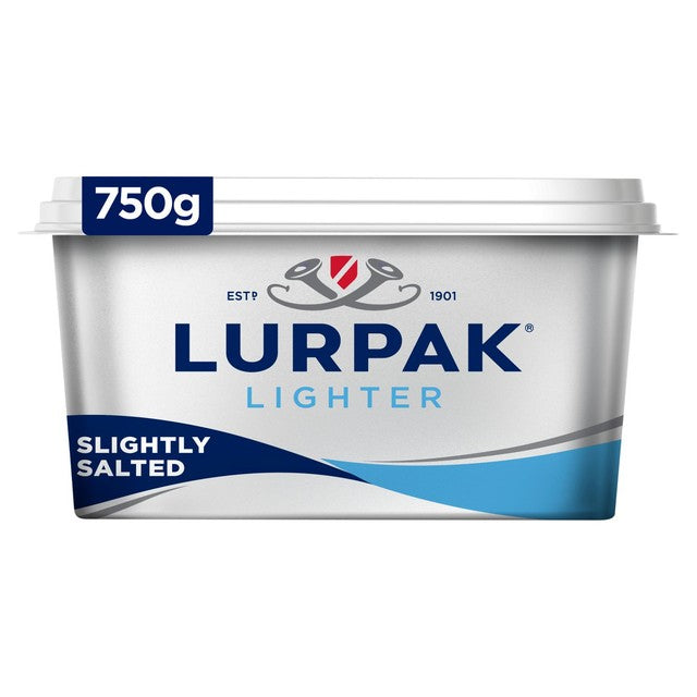 Lurpak lighter spreadable butter in a tub, UK version