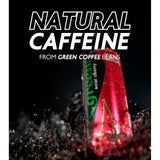 GREEN COLA Sour Cherry sugar-free cola 4 x 330ml cans, UK version