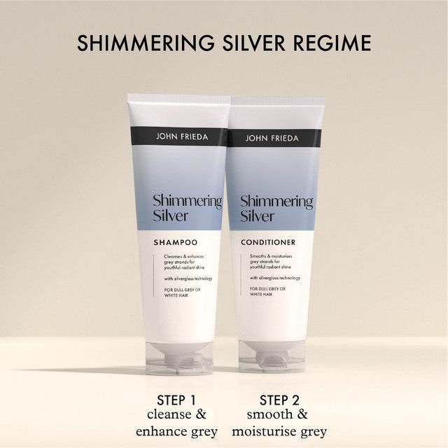 John Frieda Shimmering Silver Shampoo (British brand)