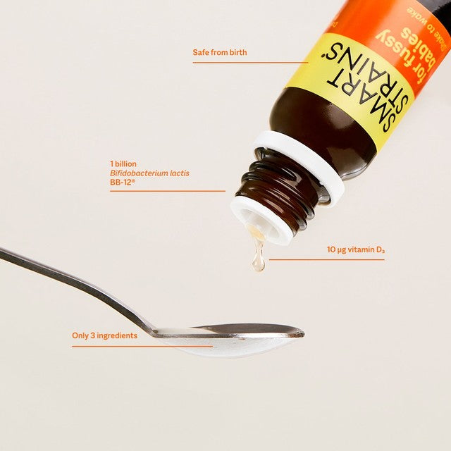 Smart Strains for fussy babies probiotic drops 8ml (British brand)