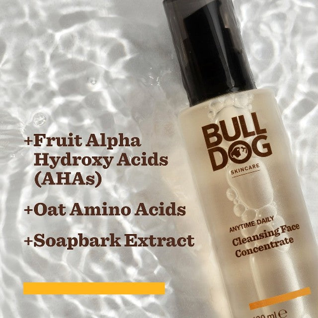 Bulldog Advanced Anytime Cleansing Face Concentrate 100ml - British product