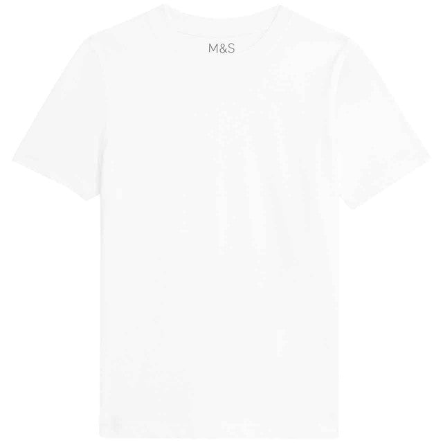 M&S white t-shirt 6-7 years, imported from the UK