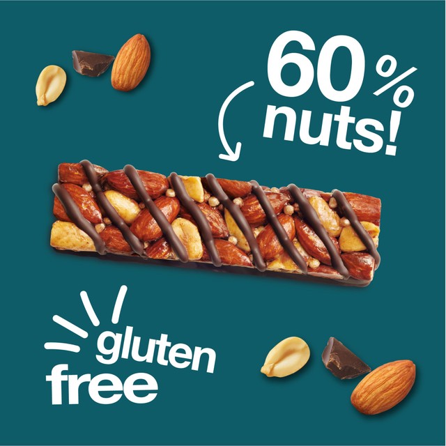Kind dark chocolate nuts sea salt snack bars 90g multipack, UK version