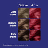 Schwarzkopf hair dye deep red L75 115ml (British brand)
