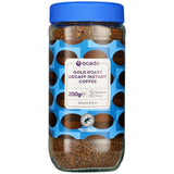 Ocado Gold Roast Decaff instant coffee 200g, imported from the UK