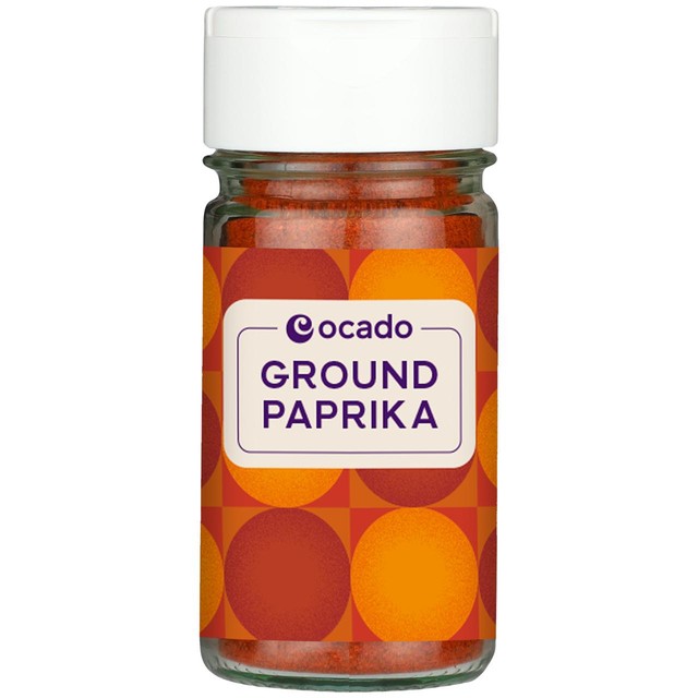 Ocado Ground Paprika 40g, imported from the UK