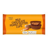 M&S milk chocolate peanut butter cups 42g, imported from the UK