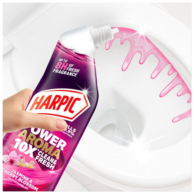 Harpic Power Aroma Jasmine toilet cleaner 750ml, UK version