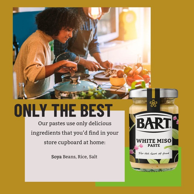 Jar of Bart white miso paste 100g - British product