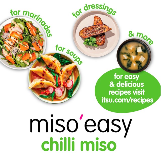 Itsu chilli miso paste 3 x 20g, UK version