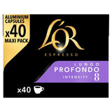 L'OR Lungo Profondo coffee pods pack of 40, UK version