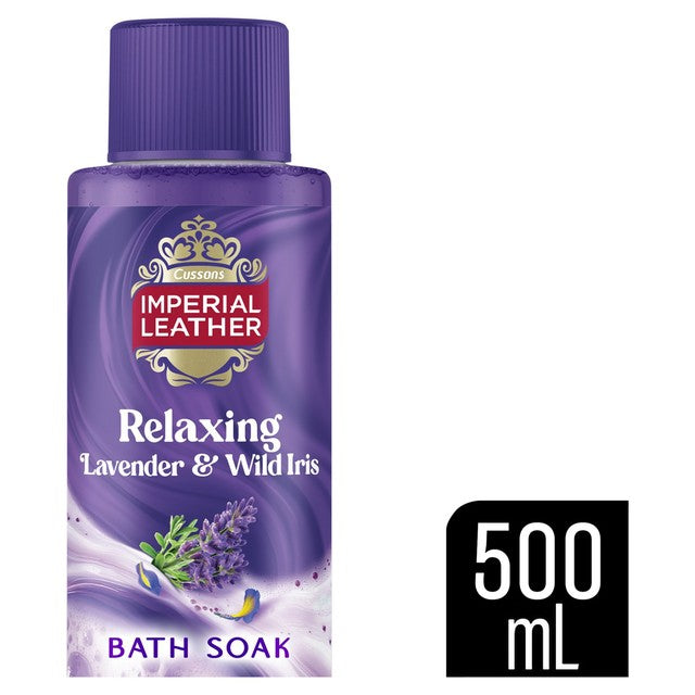 Imperial Leather bubble bath lavender and wild iris 500ml, imported from the UK