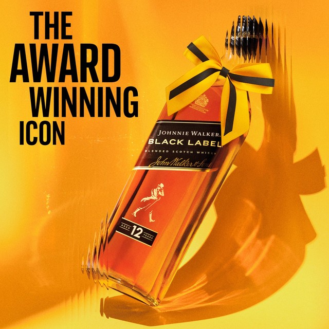 Johnnie Walker Black Label Scotch whisky 70cl, UK version