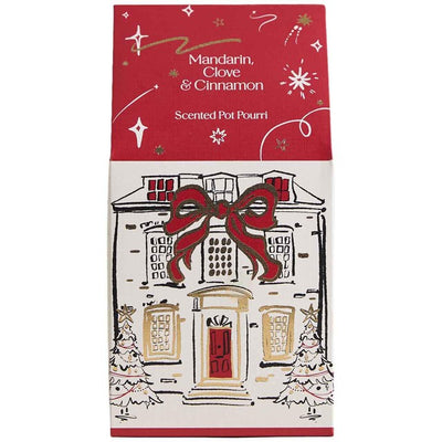 M&S M&S Mandarin Clove and Cinnamon Pot Pourri Red Mix Home Fragrance Pot Pourri- Buy online at McGrocer
