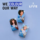 Schwarzkopf Bitter Sweet Chocolate hair dye kit (British brand)