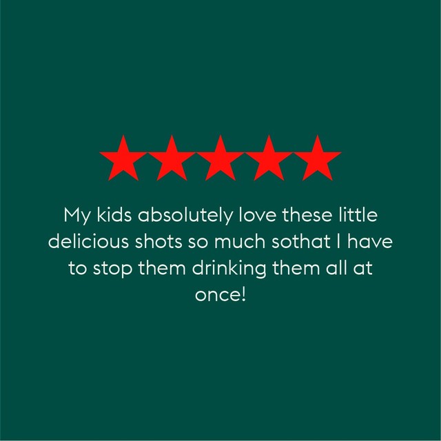 Plenish Kids Mango Shot 60ml, imported from the UK