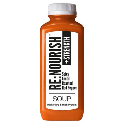 Re Nourish Strength Pikante Linsensuppe mit Paprika 500g