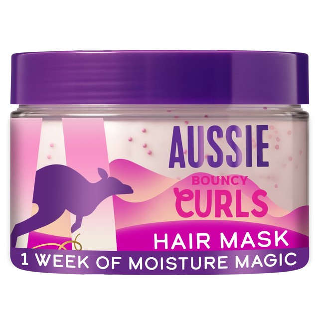 Aussie Curls hair mask for dry curly hair - British product