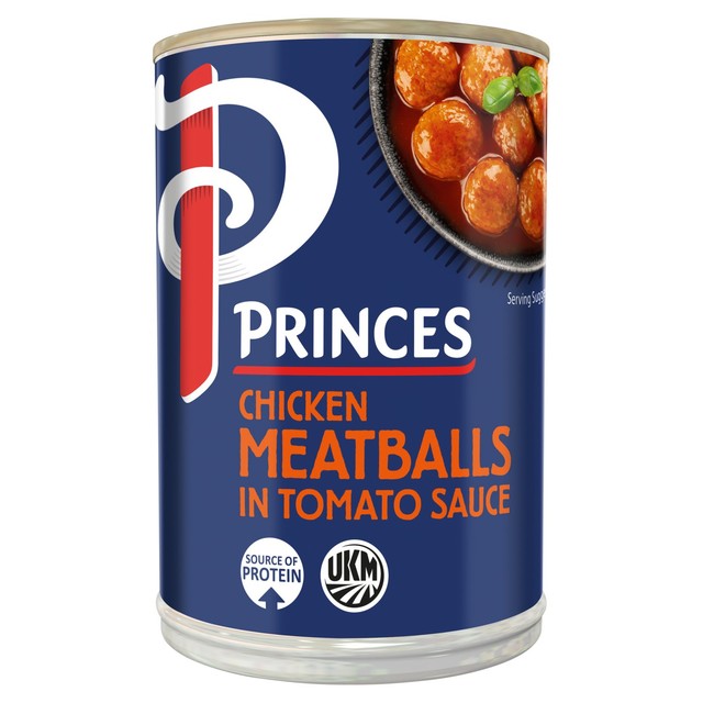 Princes meatballs in tomato sauce 370g, imported from the UK