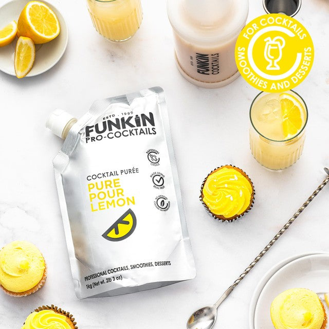 Funkin Lemon Juice Pure Pour 1kg - British product