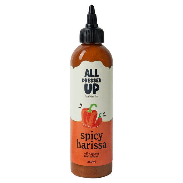 All Dressed Up spicy harissa dressing - British product