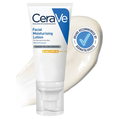 M&S CeraVe AM Facial Moisturising Lotion SPF30 for Normal to Dry Skin 52ml- Buy online at McGrocer