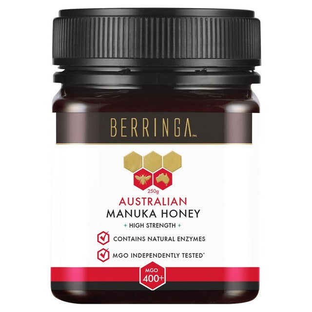 Berringa Manuka Honey 400MGO 250g - British product