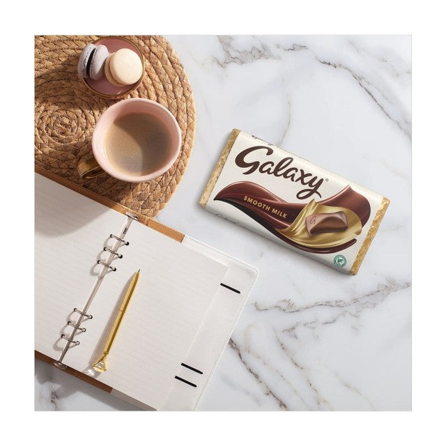 Galaxy smooth milk chocolate bar 100g, UK version