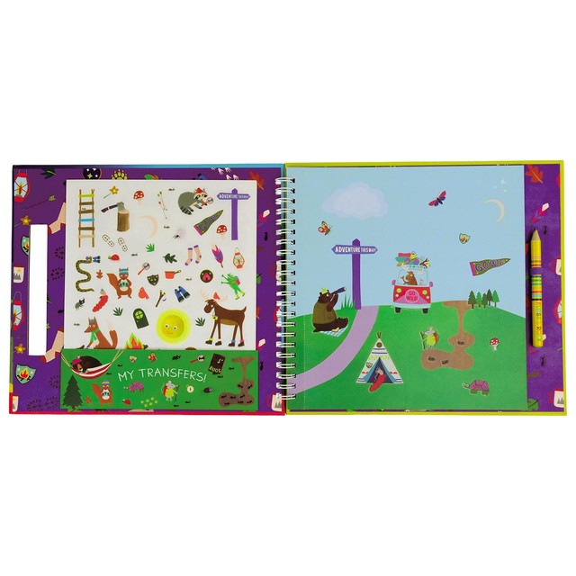 Floss & Rock Adventure Transfer set - British product