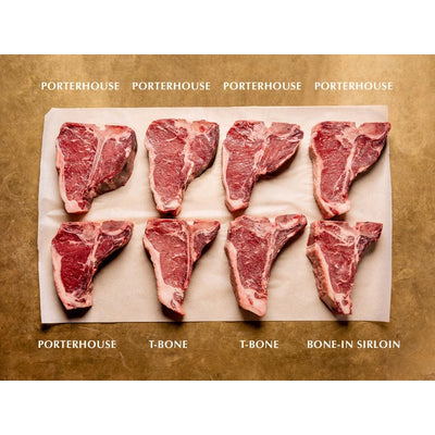 M&S Hawksmoor 35 Tage gereiftes britisches Porterhouse-Rindersteak 1kg – Jetzt online bei McGrocer kaufen