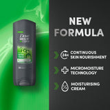 Dove Men+Care Fresh Awake Body & Face Wash 250ml - British product