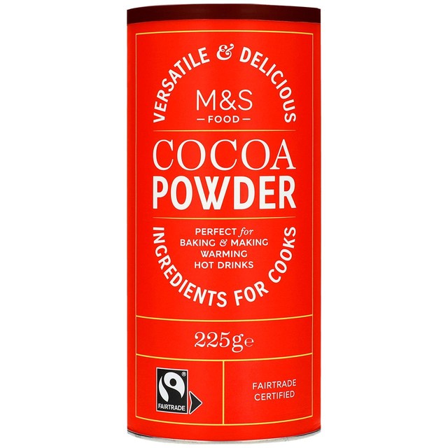 M&S Fairtrade Cocoa Powder 225g, imported from the UK
