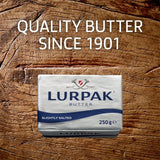 Lurpak slightly salted butter in wrap (British brand)