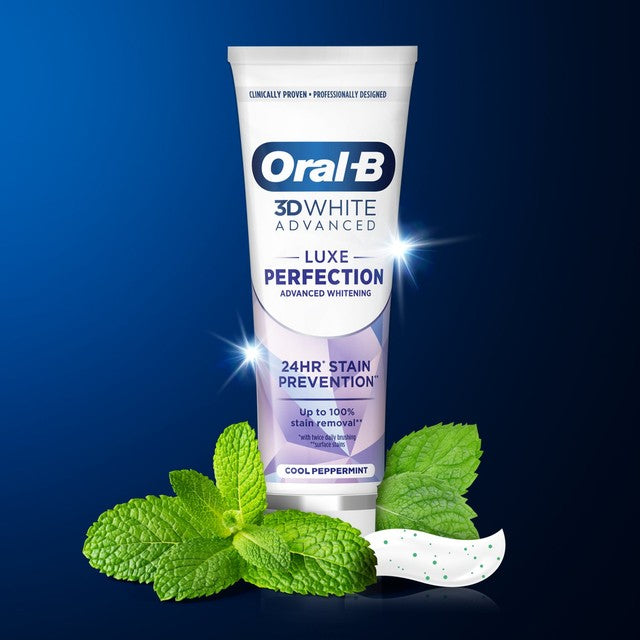 Oral-B Whitening toothpaste 3D White 75ml, imported from the UK
