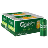 Carlsberg Pilsner Danish Lager 15 x 440ml cans - British product