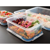 Addis rectangular food storage containers set pack of 4 - British product