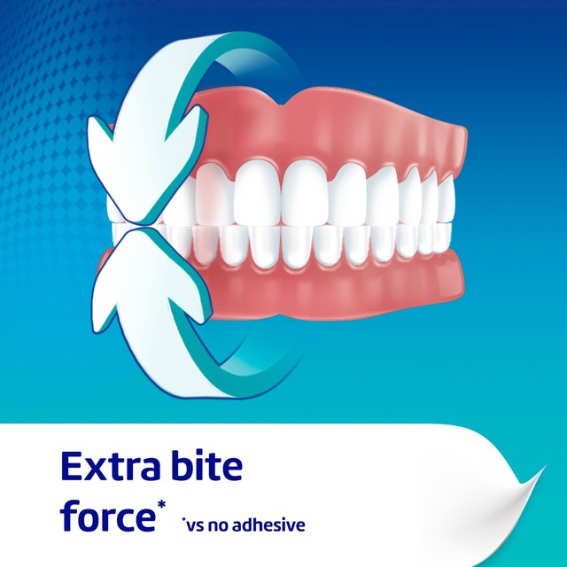 Poligrip mint denture fixative cream 40g, imported from the UK