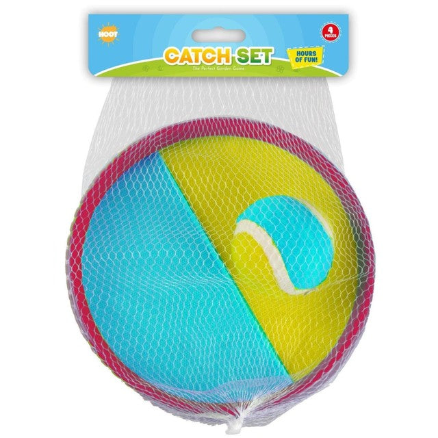 Hoot Catch Set assorted colours toy ball game, UK version