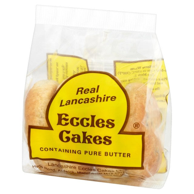 Lancashire Eccles Cakes 4 pack, UK version
