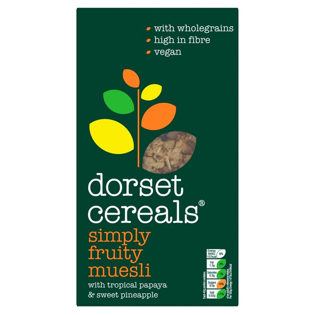 Dorset Cereals Simply Fruity muesli 630g - British product