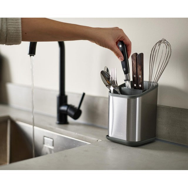Joseph Joseph Duo Steel cutlery drainer, UK version