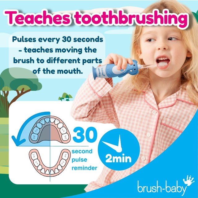 Brush-Baby Evie Elephant electric toothbrush - British product