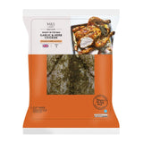 M&S garlic and herb whole chicken 1.55kg, imported from the UK