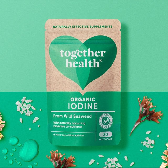 Together Health seaweed iodine capsules organic 30 pack (British brand)