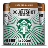 Starbucks Doubleshot Espresso Iced Coffee four pack (British brand)