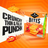 Jacob's Bites Smoked Paprika Crackers 125g, UK version