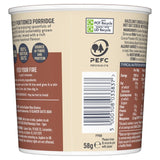 Quaker Heavenly Oats Hazelnut Chocolate porridge pot 58g, imported from the UK