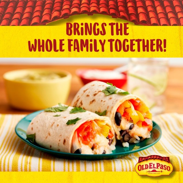 Old El Paso canned black beans 425g, imported from the UK